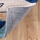 preview thumbnail 9 of 10, Brooklyn Rug Co Handmade Geometric Southwestern Pyramid Area Rug