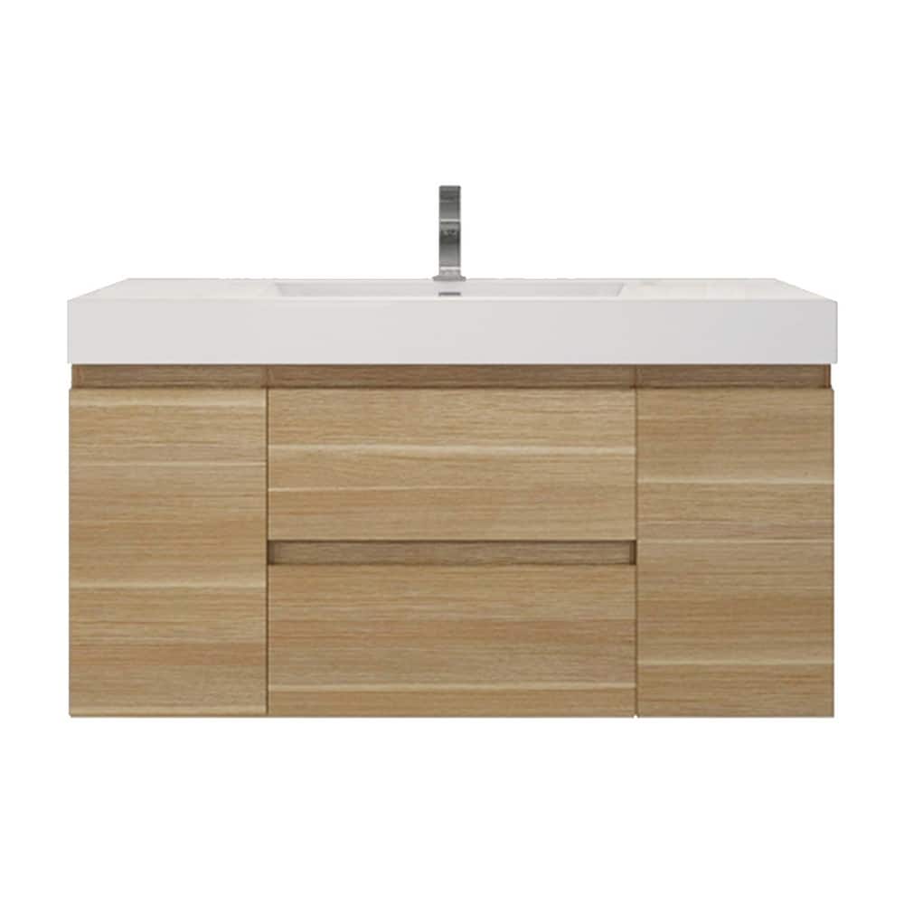 Baillie 48'' Wall-Mounted Vanity with Reinforced Acrylic Sink