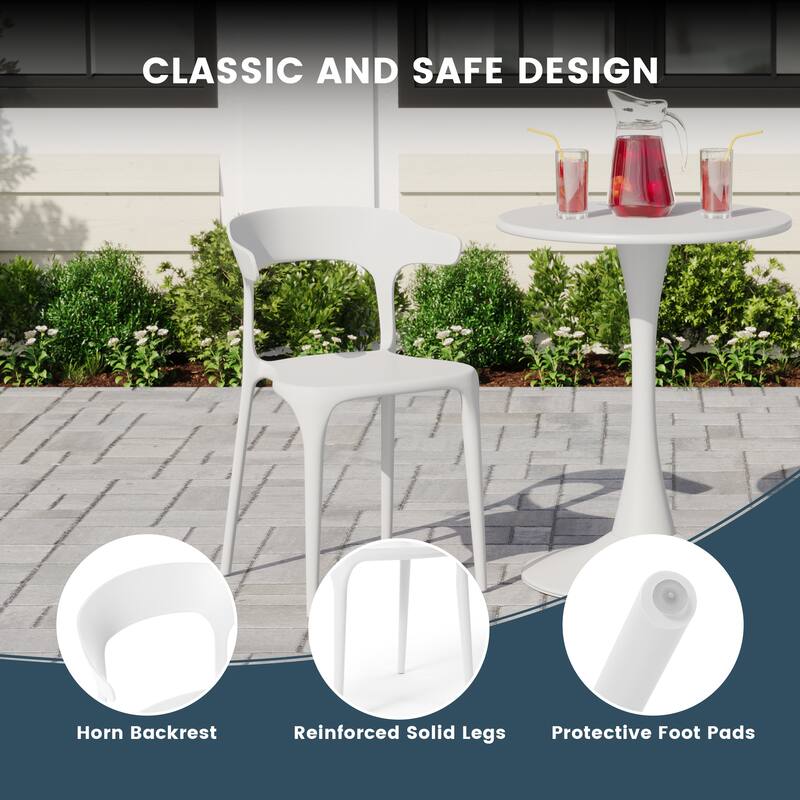 Frond and Form 6-Person Outdoor Rectangular Dining Set