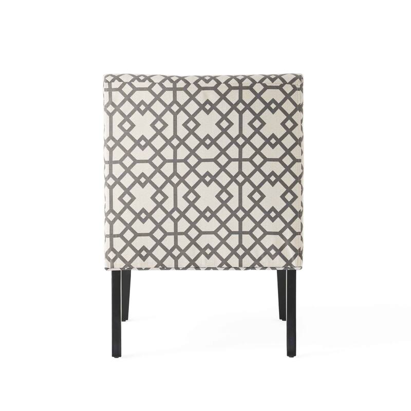 Kassi Contemporary Fabric Slipper Accent Chair by Christopher Knight Home - 22.50" L x 29.50" W x 32.00" H