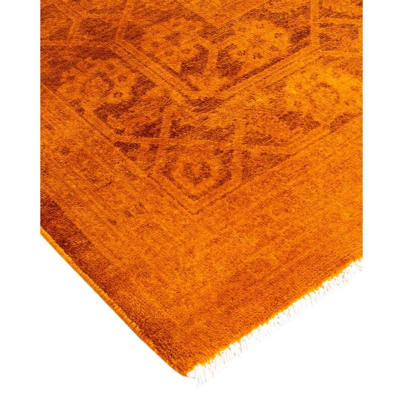 Vibrance, One-of-a-Kind Hand-Knotted Area Rug - Gold, 8' 3" x 10' 4" - 8' 3" x 10' 4"