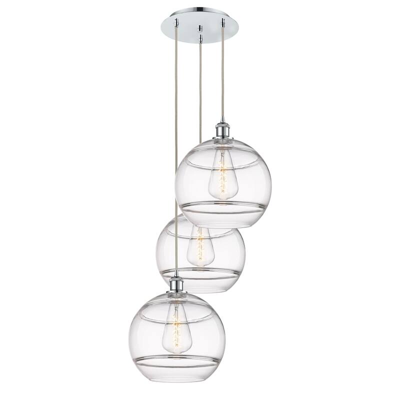 Innovations Lighting 113B-3P-41-19 Rochester Pendant Rochester 3 Light