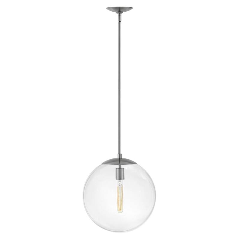 Hinkley Lighting Warby 1 Light 14" Wide Pendant - Polished Antique Nickel