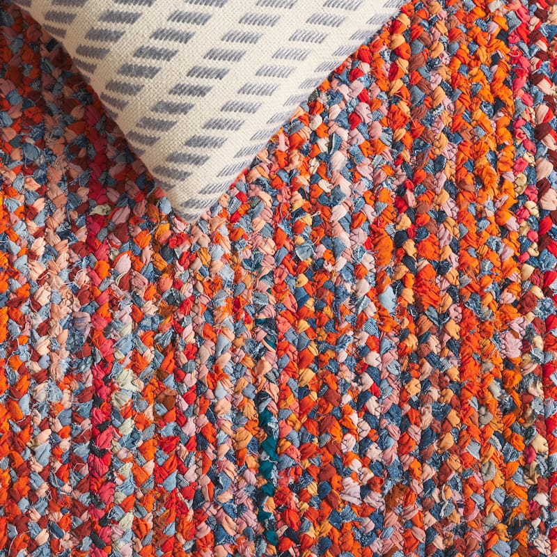 SAFAVIEH Georgine Handmade Nanny Braided Bohemian Cotton Rug