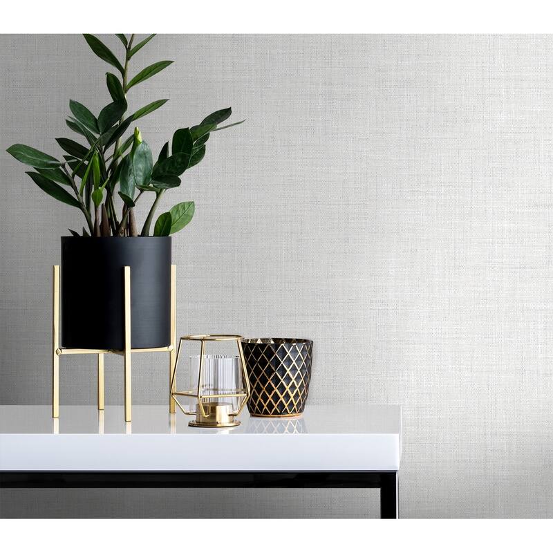 Seabrook Designs Vespia Faux Non-Woven Unpasted Wallpaper