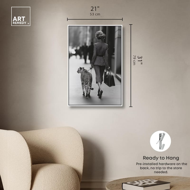 With Luxury Canvas by Art Remedy