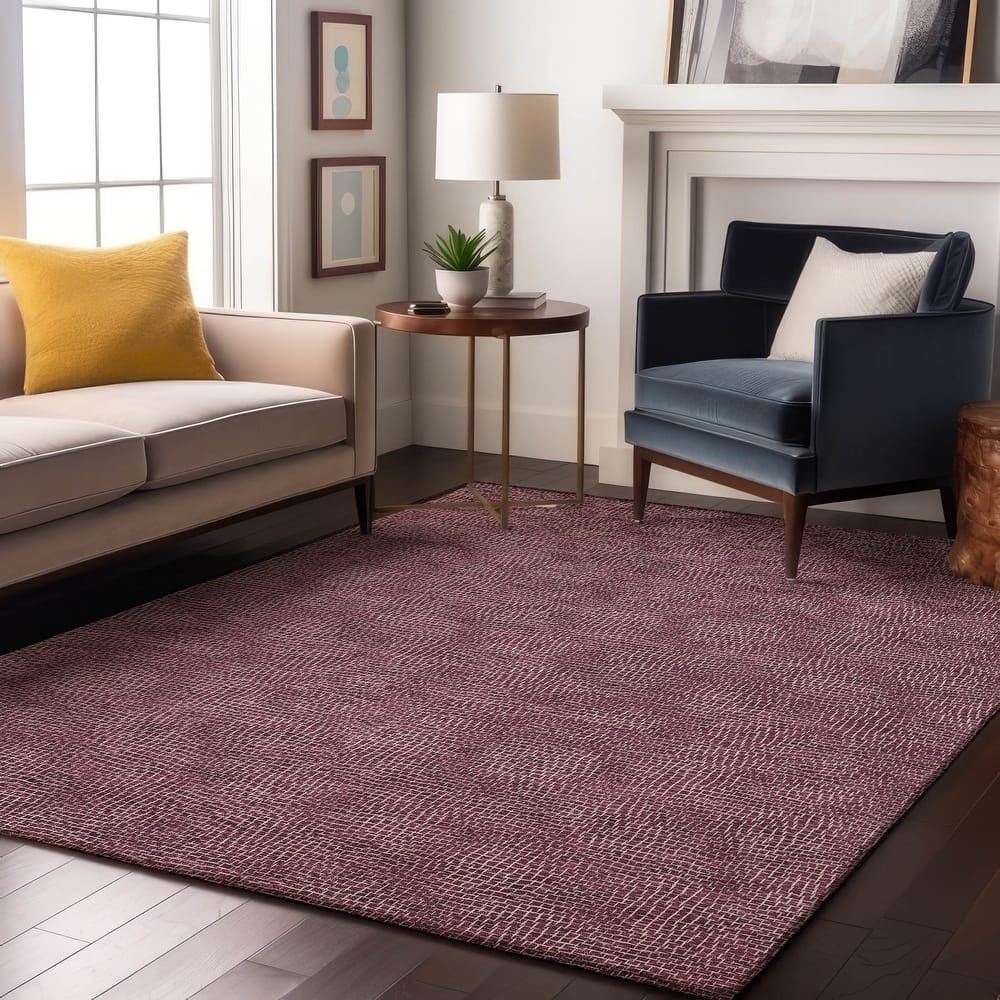 Premium Washable Super Soft Geo Hatchy Mayfield Rug