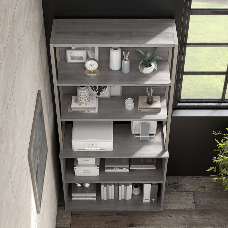 Hybrid 36W Bookcase Hutch by Bush Business Furniture