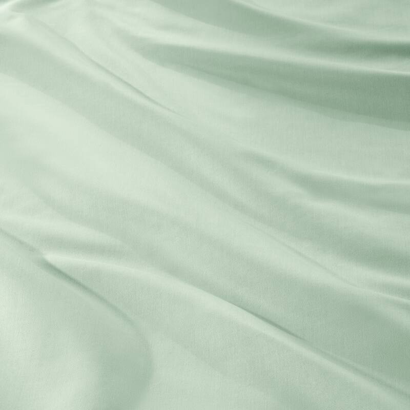 Bare Home Organic Cotton Fitted Sheet - Smoth Sateen Weave