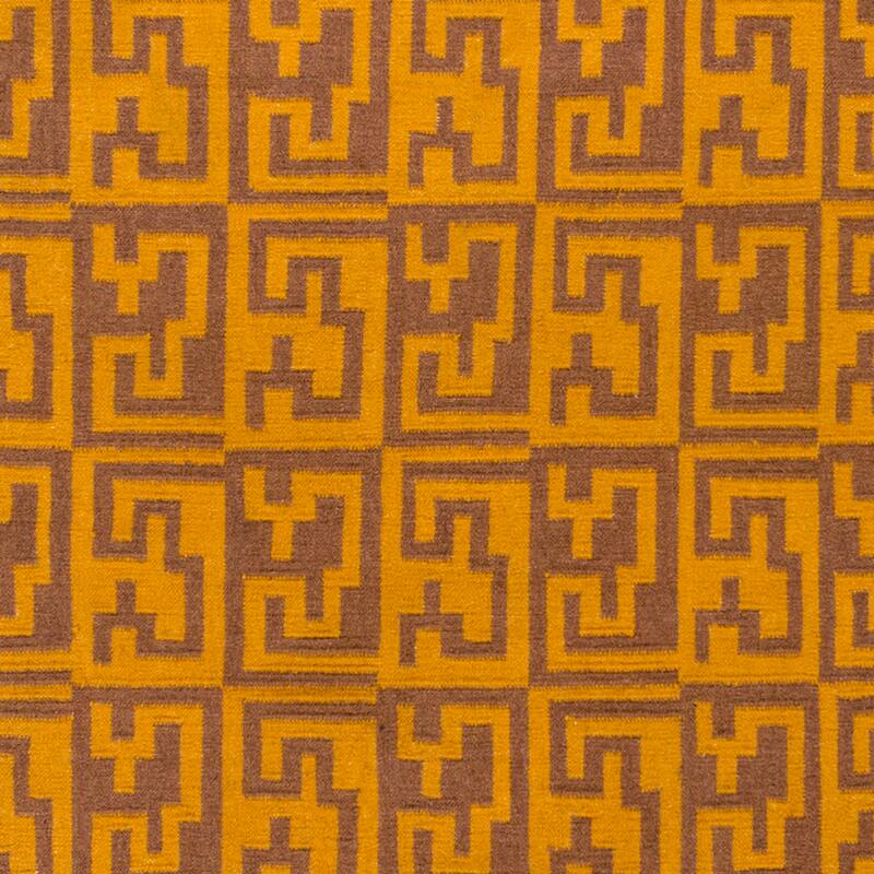 Hand-woven Montrouge Flatweave Wool Area Rug