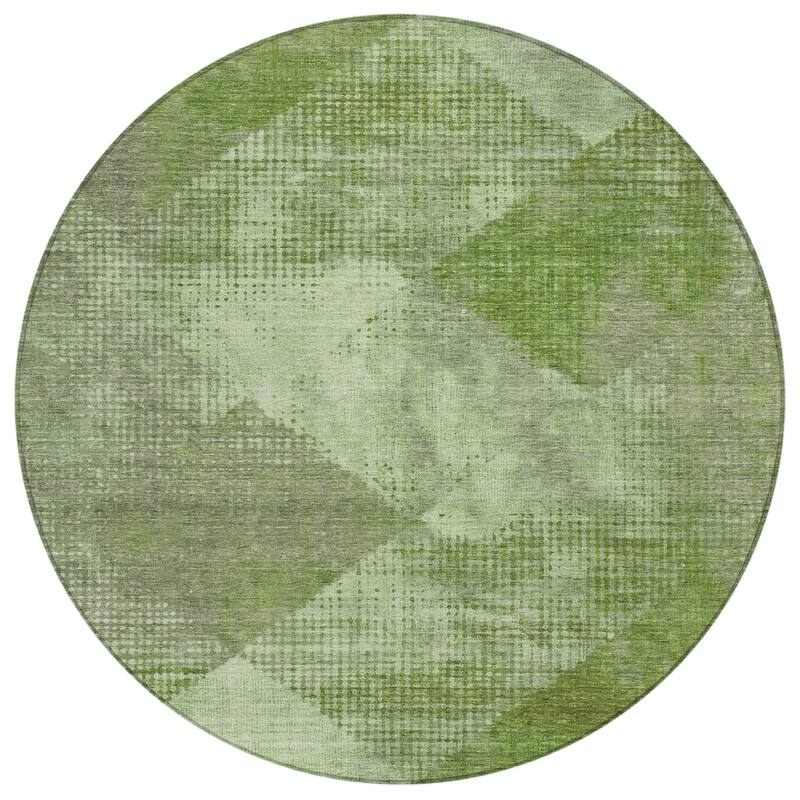 HomeRoots Geometric Transitional Rectangle Outdoor Rug