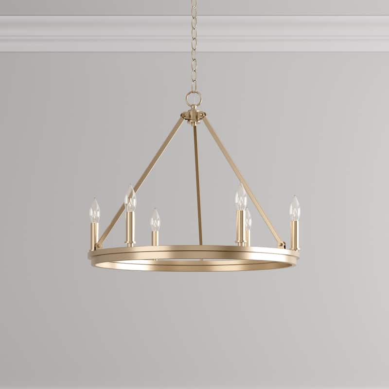 Carruth Chandelier Ceiling Light - Modern Gold