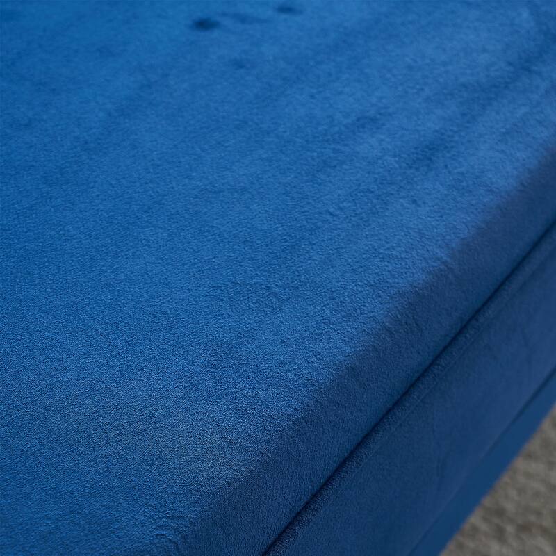 Luxurious Velvet Sofa with High-Density Foam & Unique Flared Arms - 3 Seater Couch
