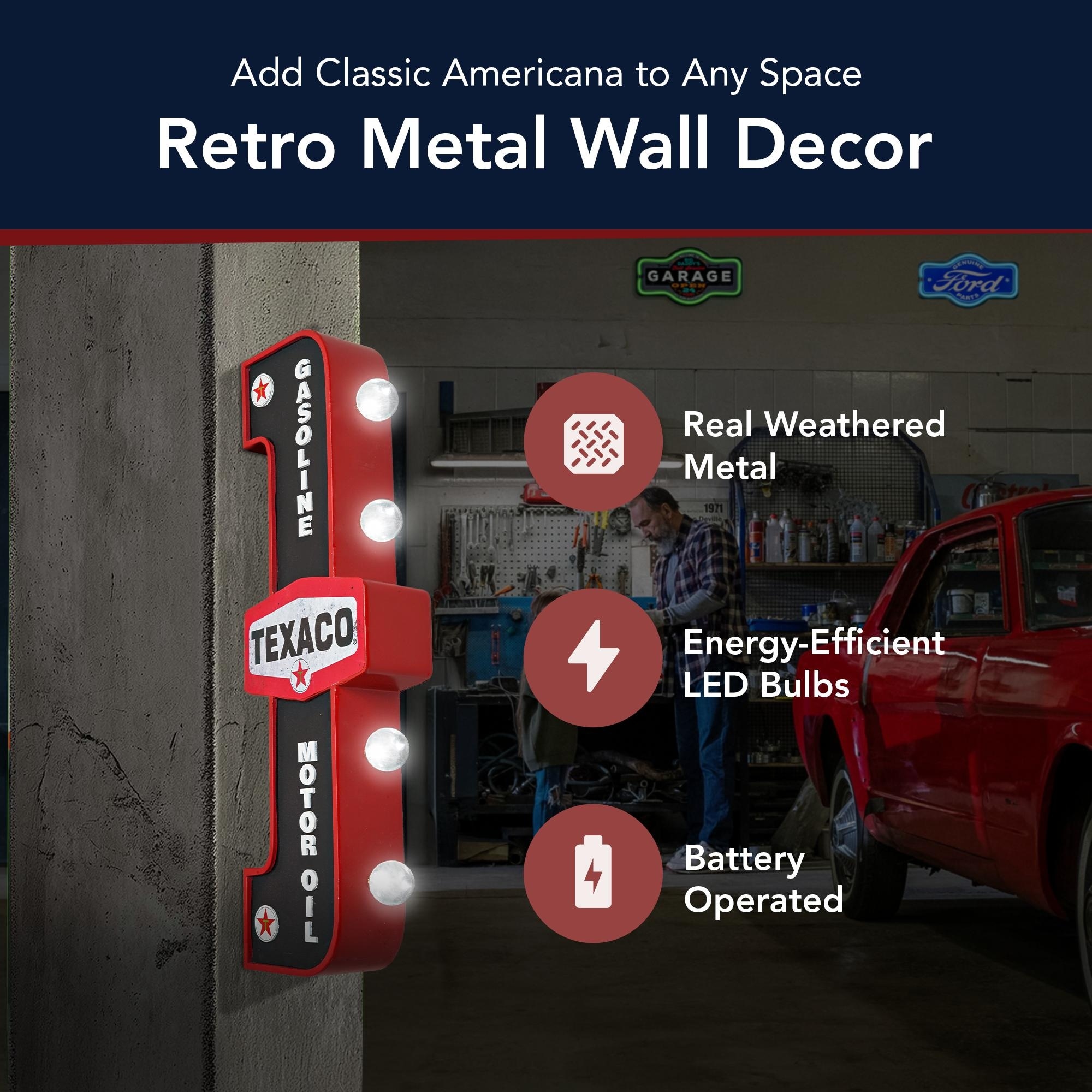 アメリカン クラシック LED Sign GARAGE 電飾看板 ガレージ 雑貨 楽天
