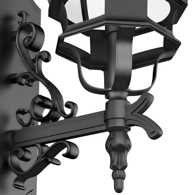 Outdoor 1/3 Light Waterproof Aluminum Wall Light