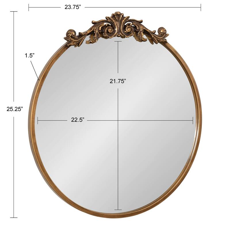 Kate and Laurel Arendahl Glam Ornate Mirror