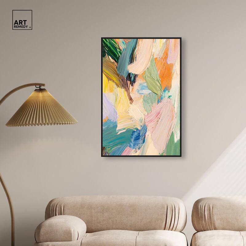 Chromatic Surge I Canvas by Art Remedy