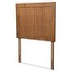preview thumbnail 3 of 13, Patwin Transitional Ash Walnut Finished Wood Headboard Twin
