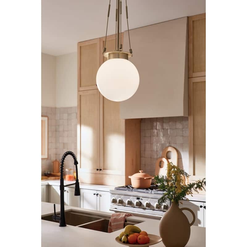 Kichler Lighting Albers 10.5 In. 1-Light Champagne Bronze Pendant Light