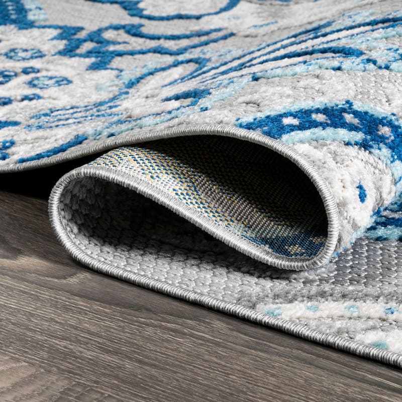 JONATHAN Y Lucena Paisley High-Low Indoor/Outdoor Area Rug