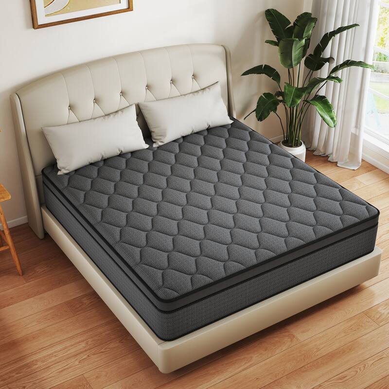 12" Medium Memory Foam Hybrid Mattress in a Box - King