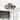 1 Light Industrial Geometric Black Metal Flush Mount Ceiling Light - Dia.17.32-in