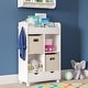 preview thumbnail 30 of 46, RiverRidge Kids Book Nook Cubby Toy Storage Cabinet with Bookshelf, Drawers, and Hooks