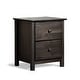 preview thumbnail 5 of 13, Grain Wood Furniture Shaker 2-drawer Solid Wood Nightstand