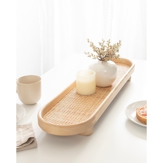 Kate and Laurel Planche Woven Tray