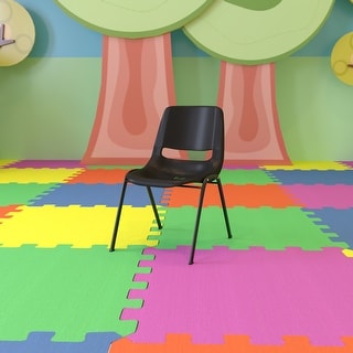 440 lb. Capacity Kid's Ergonomic Shell Stack Chair