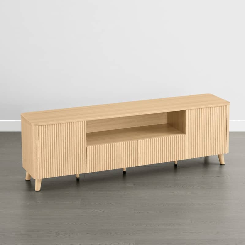 Spruce & Spring 70" TV Stand Modern Entertainment Center for TVs up to 80"