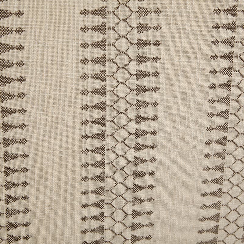 Roomfitters 39-Inch High Back Dining Armchair (Set of 2), Wheat Wood Legs with Bronze Nailhead Trim, Natural