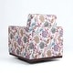 preview thumbnail 141 of 154, Set of 2 Modern Swivel Accent Armchairs Upholstered Arm Chairs