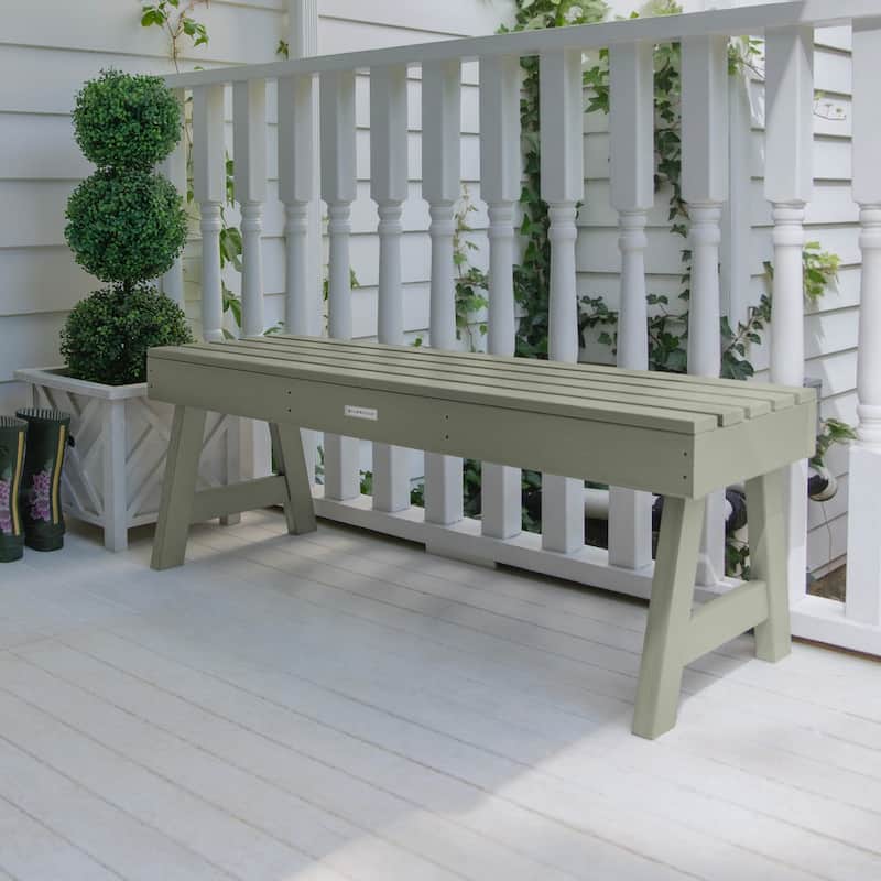 HIGHWOOD Weatherly 4-foot Eco-friendly Synthetic Wood Picnic Bench
