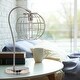 preview thumbnail 2 of 4, Lalia Home Arched Metal Globe Cage 1-light Table Lamp