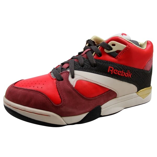 reebok pump mens red