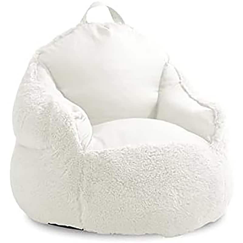 Heritage Kids Bean Bag Chair, Ivory