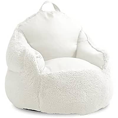 Heritage Kids Bean Bag Chair, Ivory