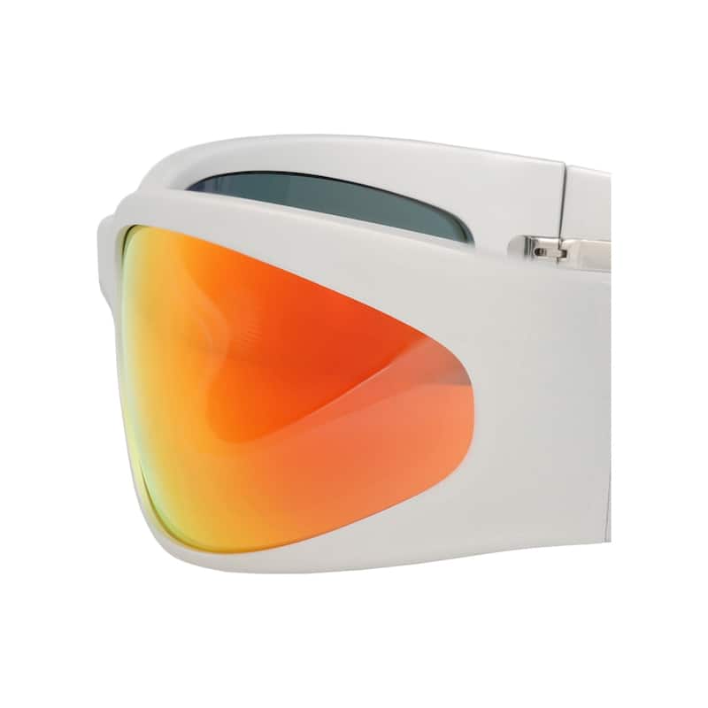 Balenciaga Shield-Frame Alluminium Sunglasses