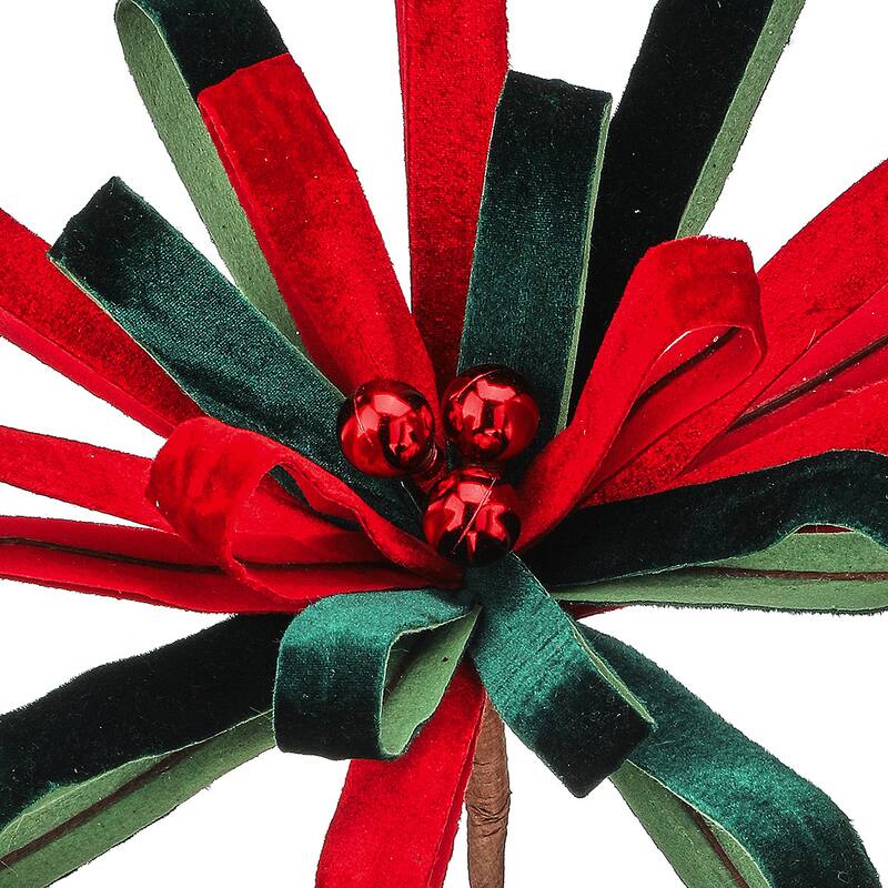 22" Holiday Loop Flower Stem