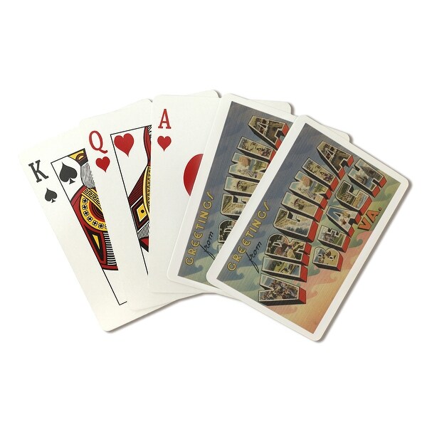 Greetings From Virginia Beach Va Playing Cards Deck Greetings From Virginia Beach Va Playing Cards Deck