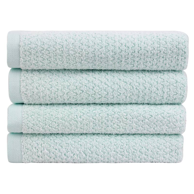 Everplush Hand Towel Set, 4 Pieces - N/A - Spearmint