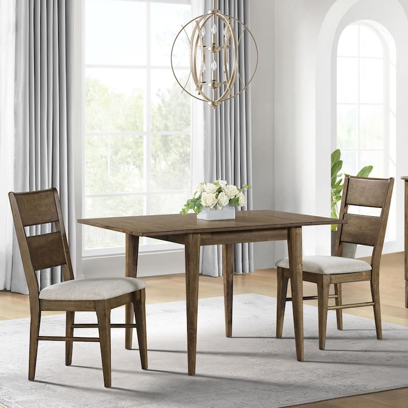 Koloa 50" Wood Drop Leaf Dining Table, Honey