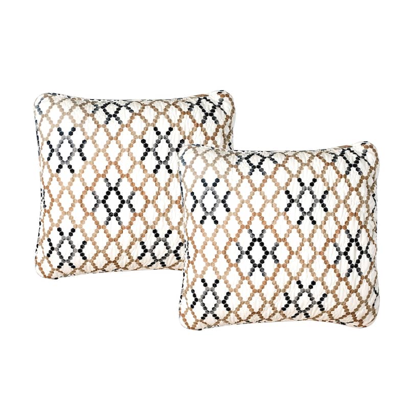 Serenta Tradewinds Printed Microfiber 7-piece Quilt Set