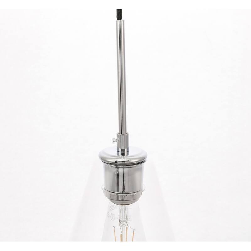 Gerald 1-light Elongated Glass Shade Hanging Pendant Light