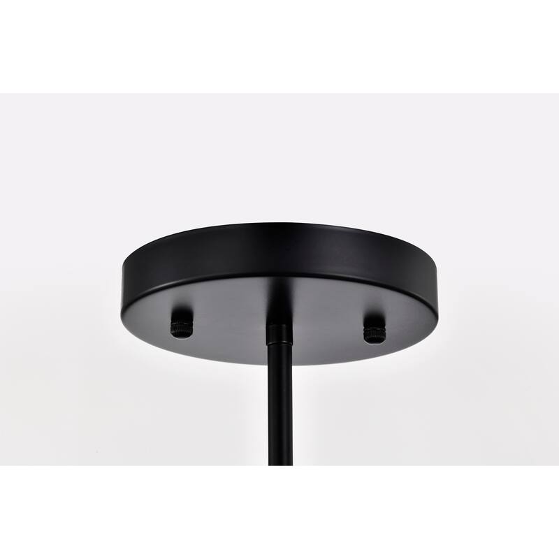 Einar Moulded Glass Shade Semi-Flushmount Ceiling Lamp
