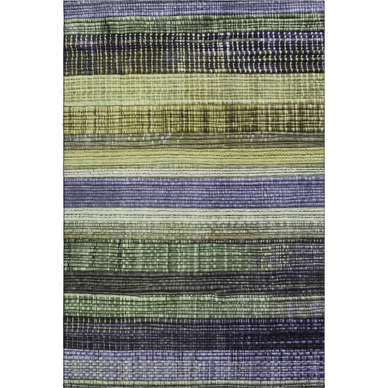 Premium Washable Super Soft Ombre Stripe Mayfield Rug