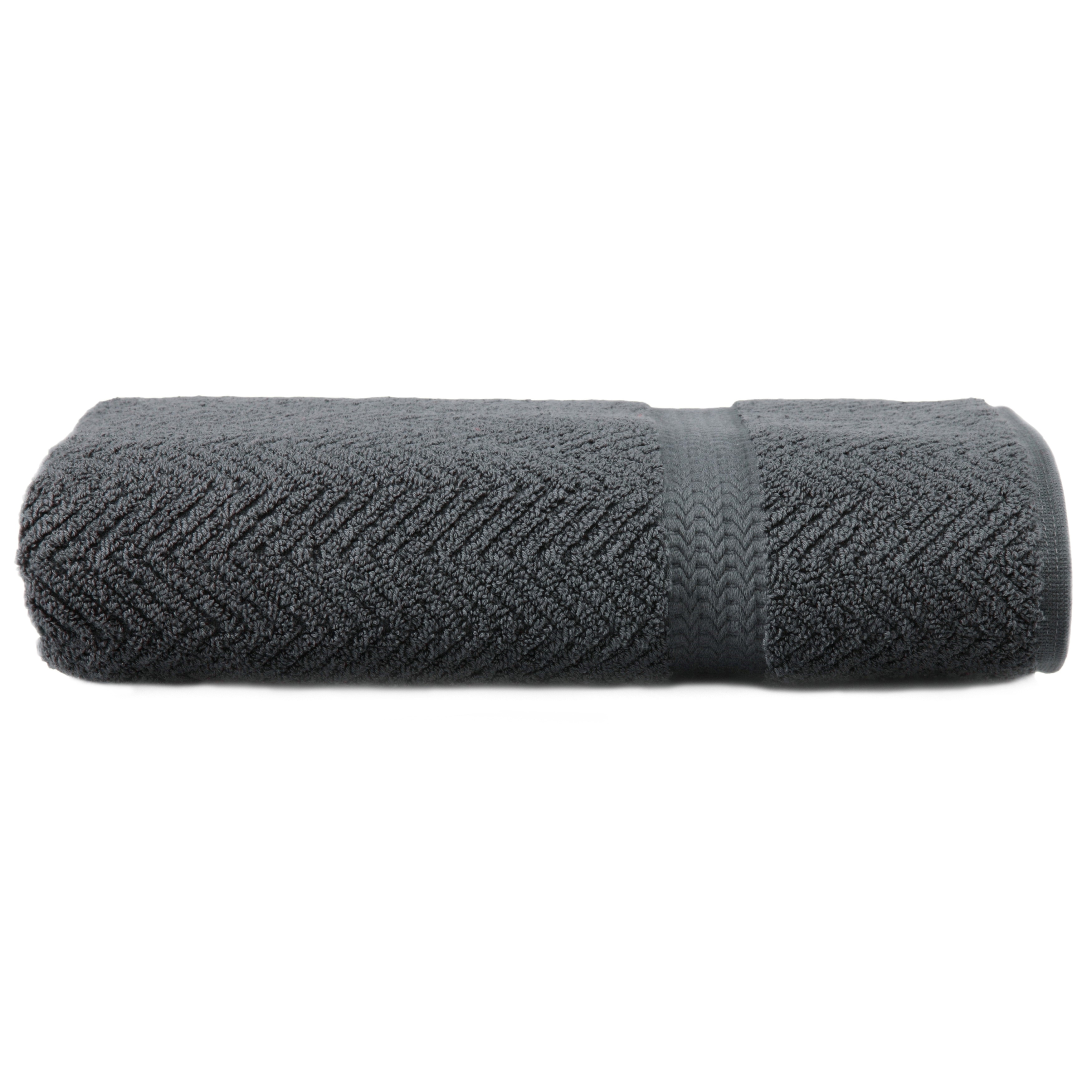 Luxury Herringbone Weave Turkish Cotton Hotel & Spa Towels-image