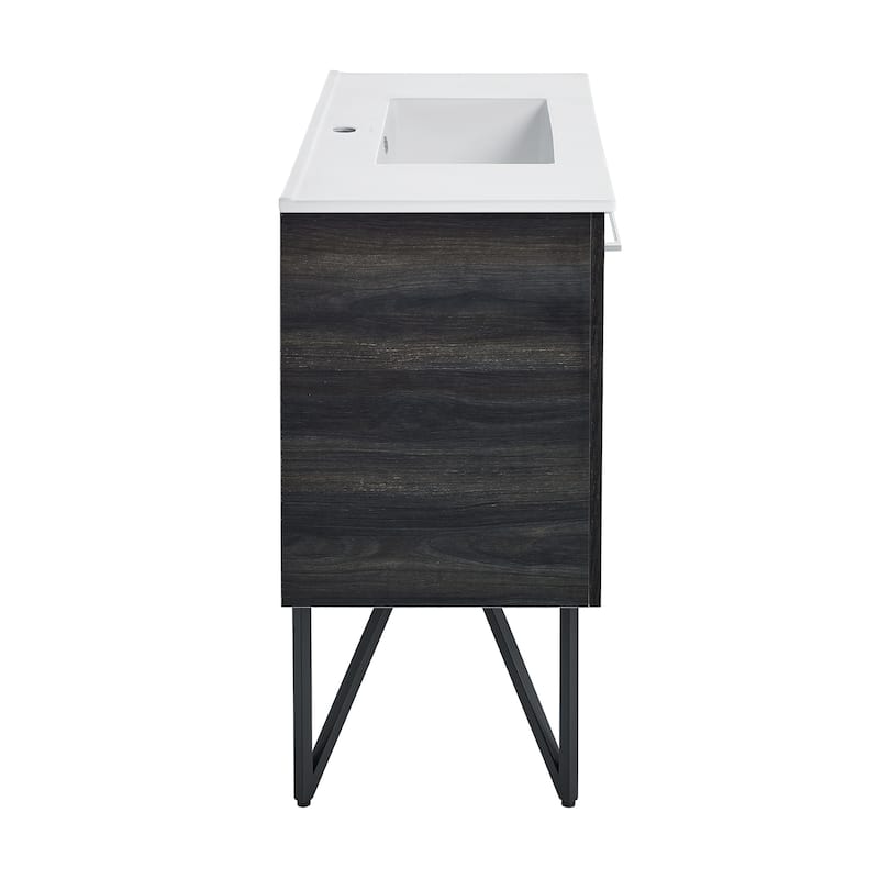Swiss Madison Annecy 36" Single, Two Doors, One Drawer, Bathroom Vanity