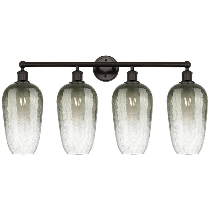 Innovations Lighting Endless Possibilities Edison - Brookhaven Flute - 4 Light 34" Bath Vanity Light